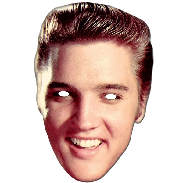 STAR CUTOUTS Cut Out of Elvis,Height: 11in (28cm) Width: 8in (20cm)