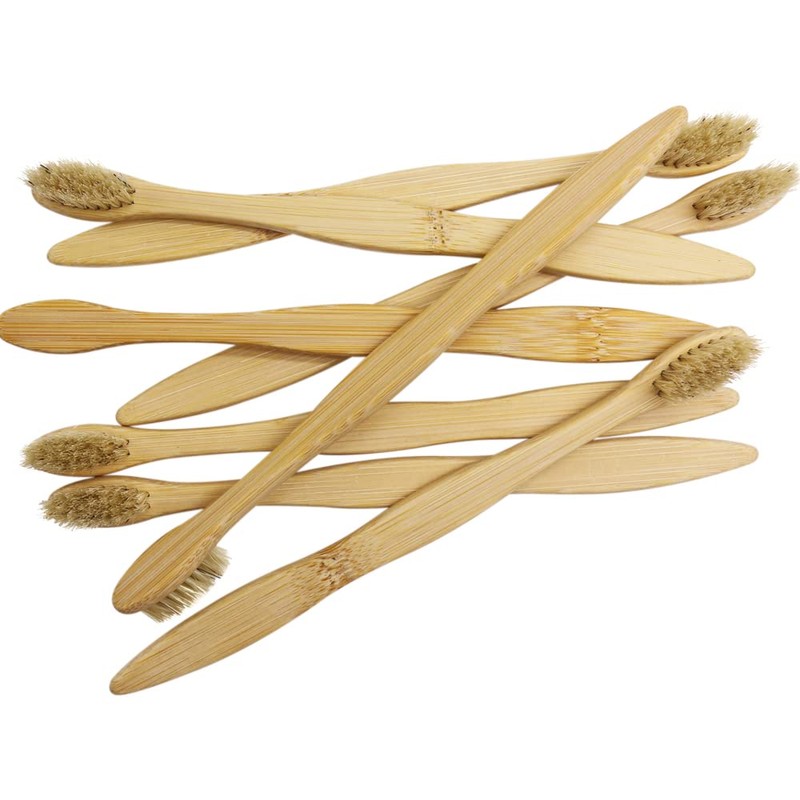 N-amboo Bamboo Toothbrush Boar Bristles 100% Biodegradable and Natural 8