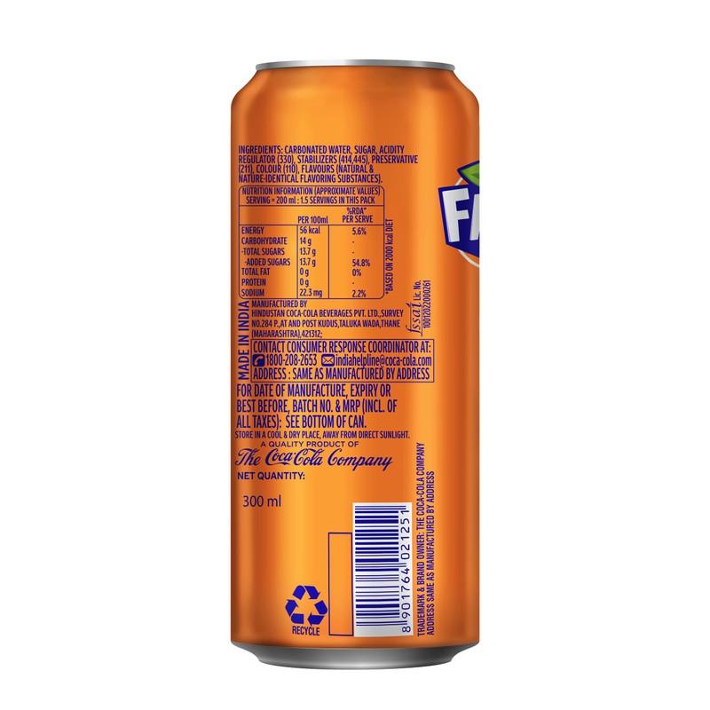 Fanta Can 300ml