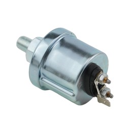 JZGRDN Oil Pressure Sender Compatible with VDO Type 0-150 psi Input 10-180 ohms Output w/30 psi Thread 1/8"-27 NPT Low Alarm Switch