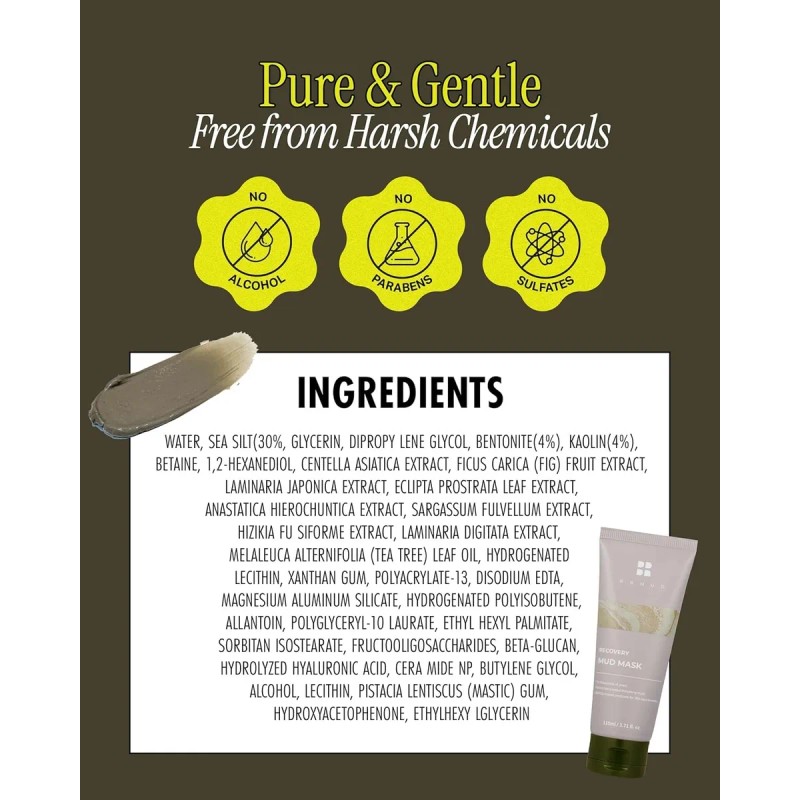 Mascarilla De Alivio De Barro Celeb's Choice, Brmud