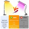 Fecida Desk Grow Lights For Indoor Plants, Table Top Grow