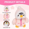 Katyjun Penguin Cuddly Toy, Cute Penguin Stuffed Toy, 25 cm