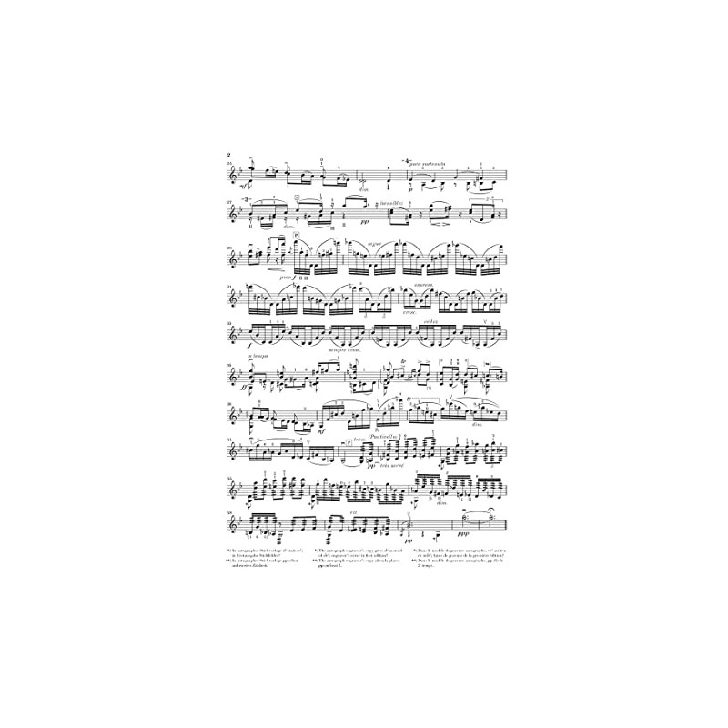 Six Sonatas for Violin solo op. 27 - violin -