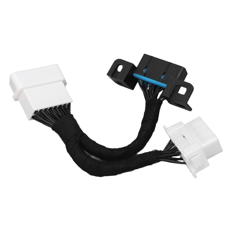 0.15m 16Pin OBD2 Splitter Extension Y Cable Male to Dual