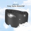 my novel things Full Coverage Silk Satin Sleeping Mask for