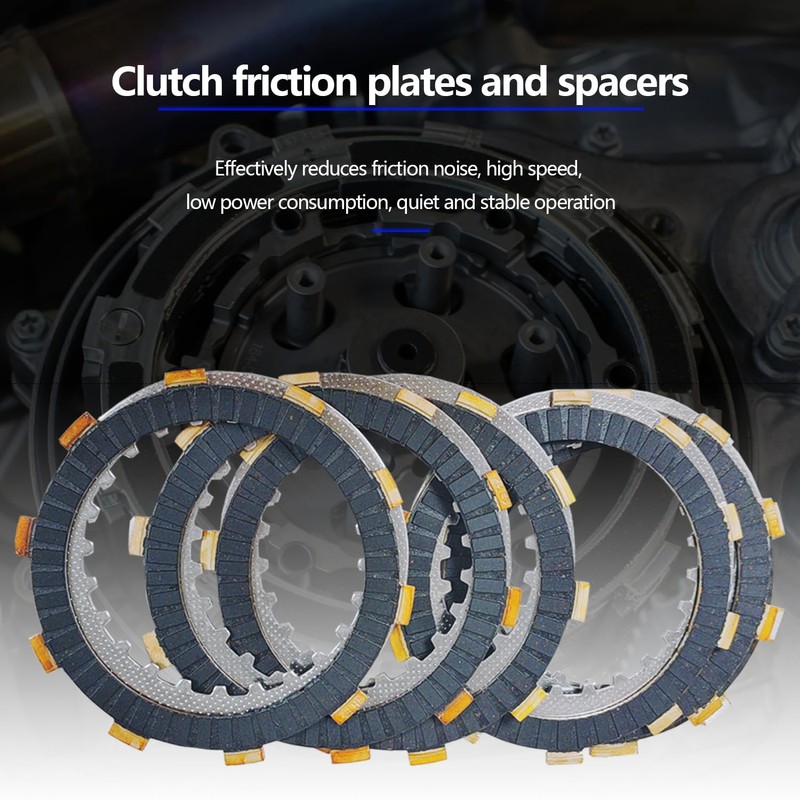 BIGLKNM Clutch Kit & Clutch Cover Gasket & Clutch Lifeter