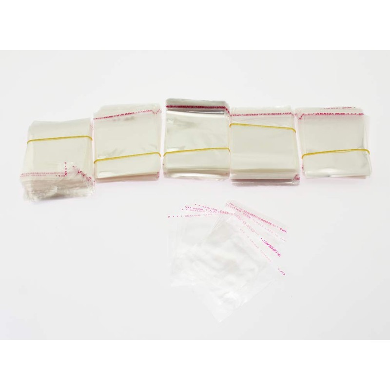 Olive-G Cellophane Transparent Sorting Bag with Tape Accessory Present Transparent