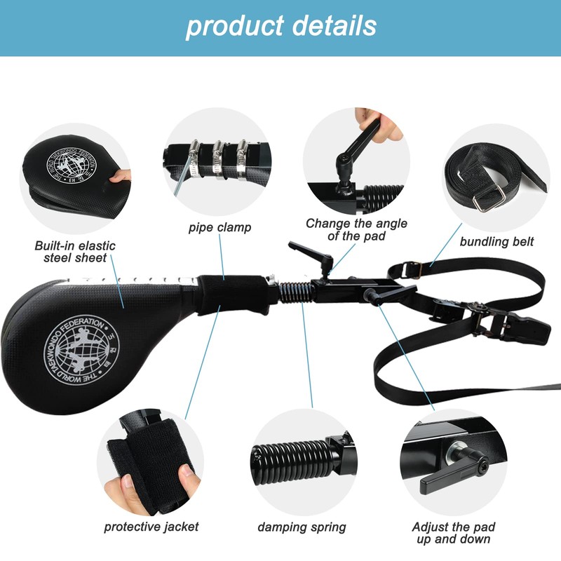 MODEREVE Taekwondo Kick Pads, 2 Sets of Kicking Boxing Hands-Free