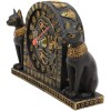 Ebros Ancient Egyptian Bastet Table Clock Statue 6.75" Long with