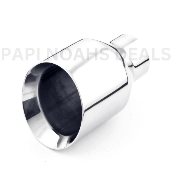 Papi Noah Universal Stainless Steel Exhaust Tip 2" In 4"