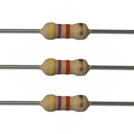 E-Projects 10EP5144K70 4.7k Ohm Resistors, 1/4 W, 5% (Pack of 10)