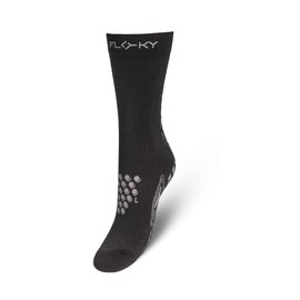 Storelli S-MASH Socks by Floky, Biomechanical Socks for Tennis, Improve Performance, Protect Against Injuries, Speed Up Recovery, Compression Socks, Men and Women Socks, Black, Medium