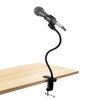 Microphone Arm Stand, 13.78" Long Universal Gooseneck Desktop Mic Stand