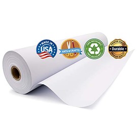 Durable Art Easel Paper Roll for Crafts, Drawing & Painting | Ideal for Kids Projects | 17.75 inches x 200 feet | by Paper Pros