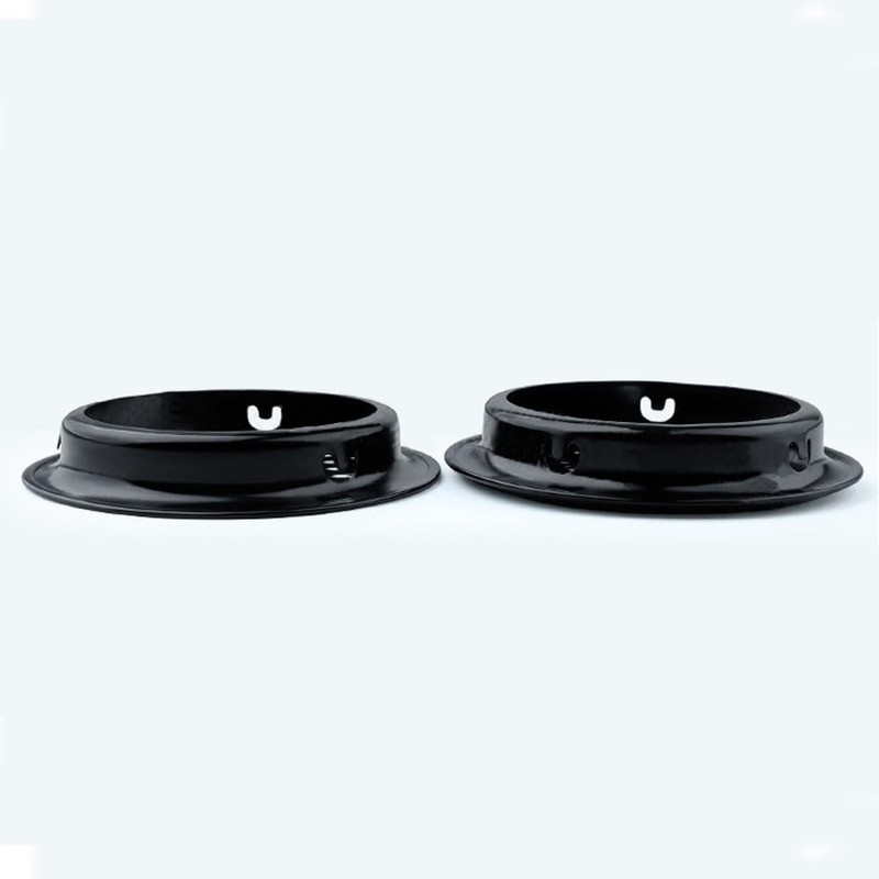 10 Pcs Stainless Steel Ventilation Cover, 35mm Concave Air Vent