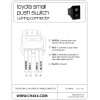 CH4x4 Toyota Small Push Switch LED Light Bar Symbol -