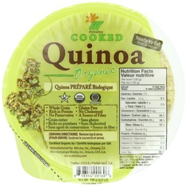Minsley Organic Quinoa, 4.2 Oz, Cooked and Ready to Eat, (6 Pack)