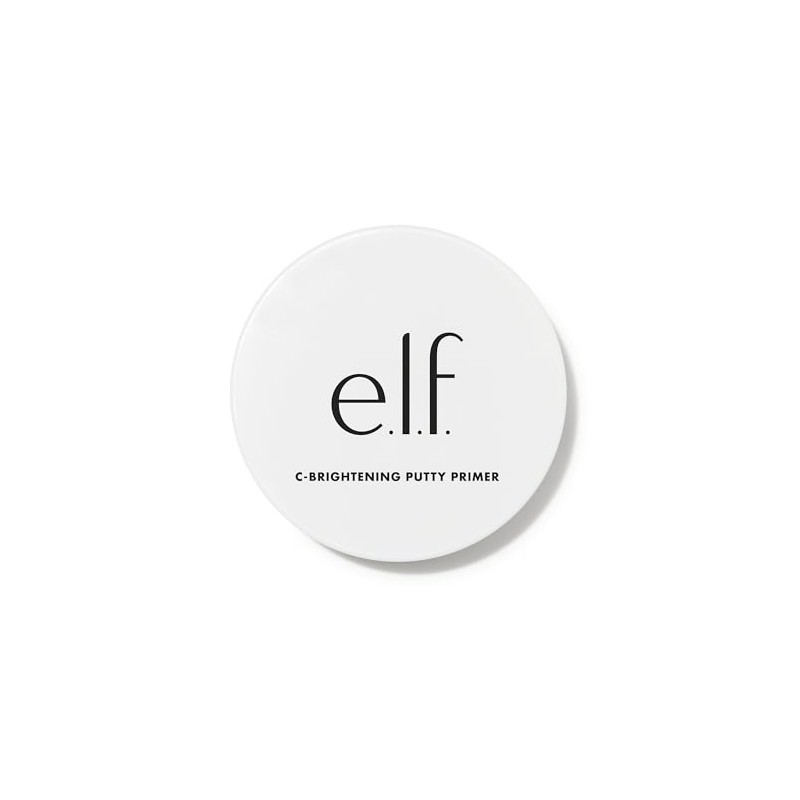e.l.f Cosmetics C-Bright Putty Primer, Makeup Primer For Brightening &
