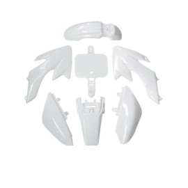 PCC White Plastic Fender Kit for Honda XR50 CRF50 Pit bike Dirt Bike PS01