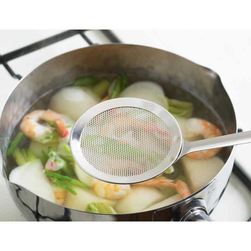 Yoshikawa Made in Japan Cooking Essentials Punching Mesh Strainer YJ2781