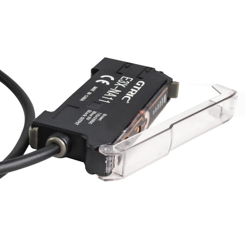 ZEFOXETO E3X-NA11 Fiber Optic Amplifier Sensor, Photoelectric Switch, Long-Distance Optical