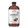 Milania Organic Castor Oil (16oz) - Glass Bottle - Cold