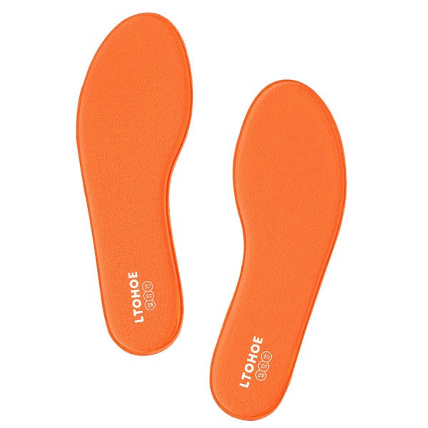 LTOHOE Memory Foam Insoles for Men - Replacement Insoles for