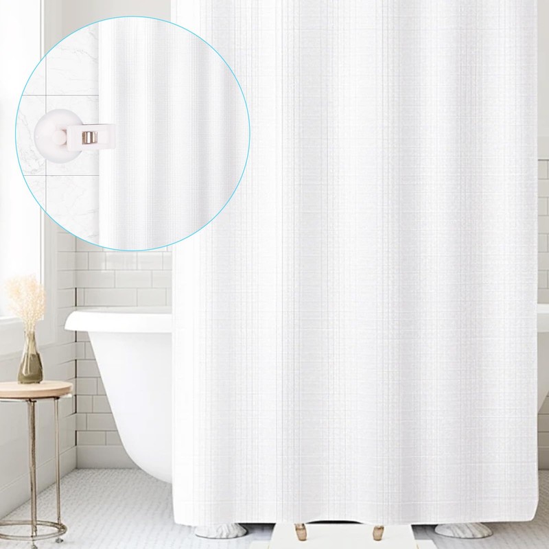 Framad 10PCS Multiple Purpose Shower Curtain Suction Cup Clips to