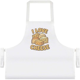 'I Love Cheese' Unisex Cooking Apron (AP00081996)