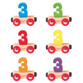 Bigjigs Rail Rail Name Number 3 (One Supplied)