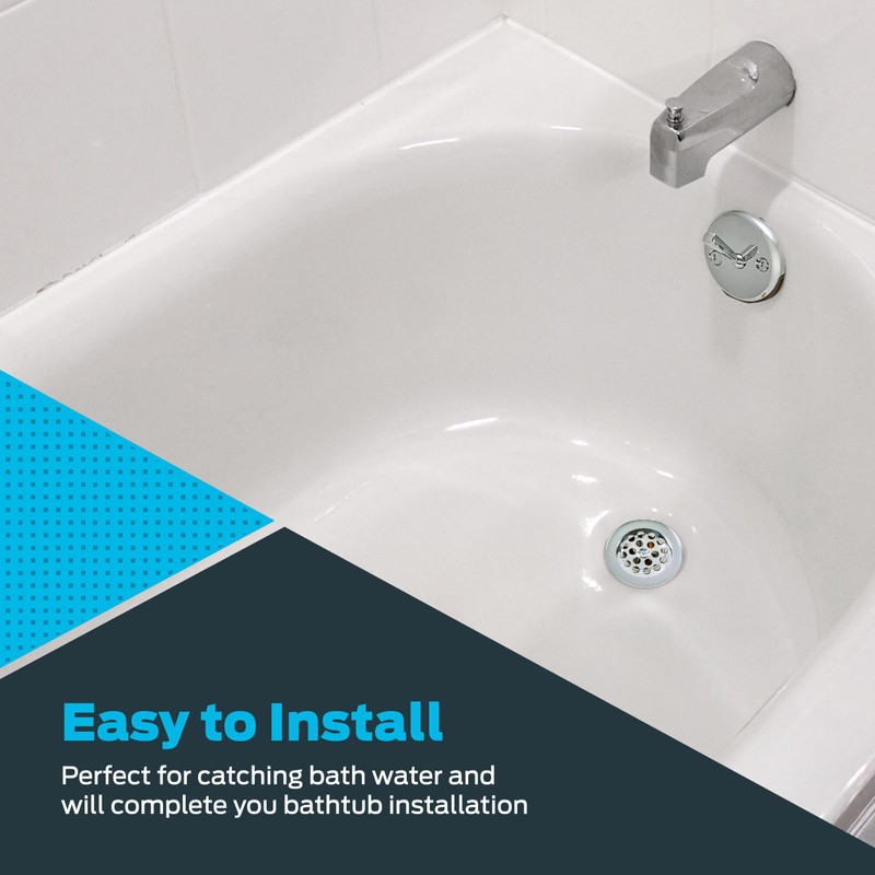 EZ-FLO Trip-Lever Bath Waste and Overflow Drain Kit, 1-1/2 Inch