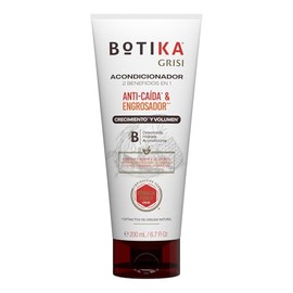Botika Grisi, Acondicionador Anticaída y Engrosador, aporta crecimiento y volumen, 200 ml