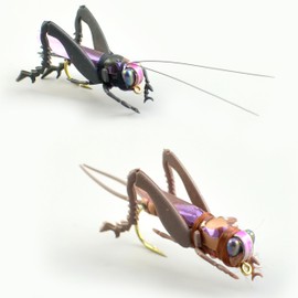 YAZHIDA Fly Fishing Flies, Simulated Insects, (Cricket)
