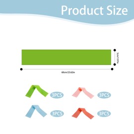 12pcs Classroom Chair Bands, Children's Adhd Tools Elastic Band, Essential Elastic Bands And Resistance Bands For Autistic Classrooms Rubber Bands, Chair Straps For School Students, Stretch Band