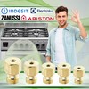 Set of 5 Gas Hob Nozzles 6MB GPL Compatible with