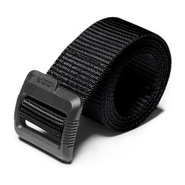 CQR Tactical Belt, Heavy Duty Belt, Military Style Nylon Webbing EDC Quick-Release Buckle MZT01-BLK XL(w40-42)