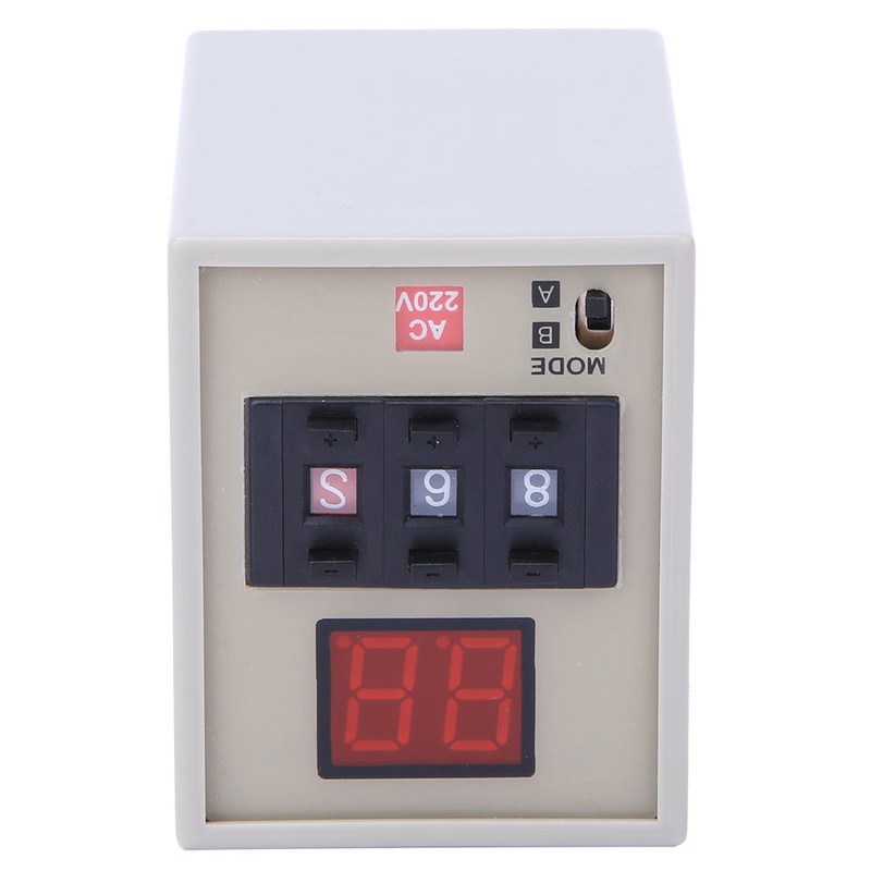 AH3-DM Time Relay Digital Display 0.01S~990H Delay Timer with A