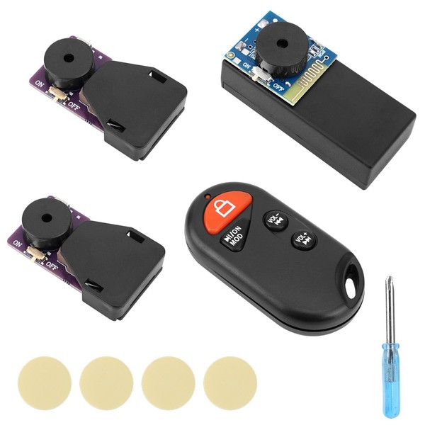 2pcs Cricket Noise Makers and Remote Control Annoying Noise Machine,