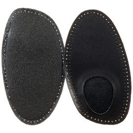 Columbus Women's Side Arch Support for Relieving Fatigue with Half Toe Pads, Black