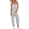 UNIANKIYA One Piece Jumpsuits for Women Casual Sleeveless Spaghetti Strap