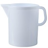 DIAH DO IT AT HOME Plastic Big Jug Measuring Mixing Jug with Handle and Spout- Home Brewing Kitchen Tool (5 L)