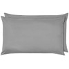 NIYS Standard Pillowcases Pair, (Grey)