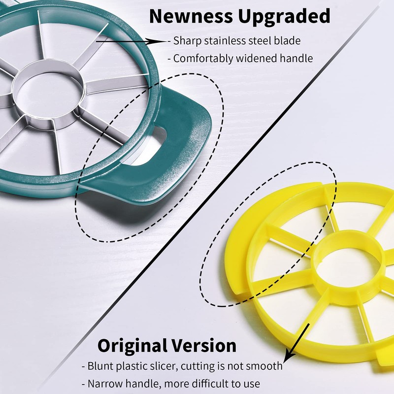Newness Pineapple Corer and Slicer Tool, Robust Pineapple Core Remover