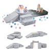 Elftopia Foam Climbing Blocks with Ball Pit Designed for Toddlers