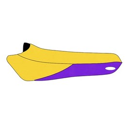 BlackTip Jetsports Seat Cover Compatible with Yamaha 1994-1997 Wave Raider (Yellow/Purple)