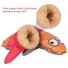 Miaowoof Kids Winter Gloves: Waterproof, Warm, Unisex (Ages 3-4) -