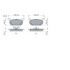Bosch 0 986 424 846 Front Brake Pad Set Brake