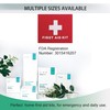 4X12 Inches Extra Large Sterile Adhesive Island Wound Dressing Bandages
