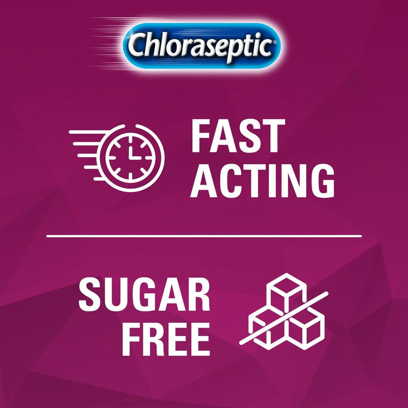 Chloraseptic Max Strength Sore Throat Spray, Wild Berries Flavor, 4.0